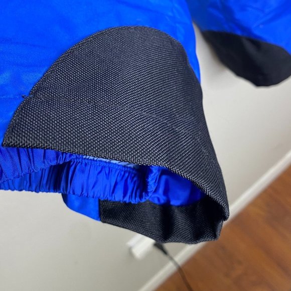 Columbia men's size M, royal blue outdoor windproof pants with elastic waist. - Picture 6 of 8